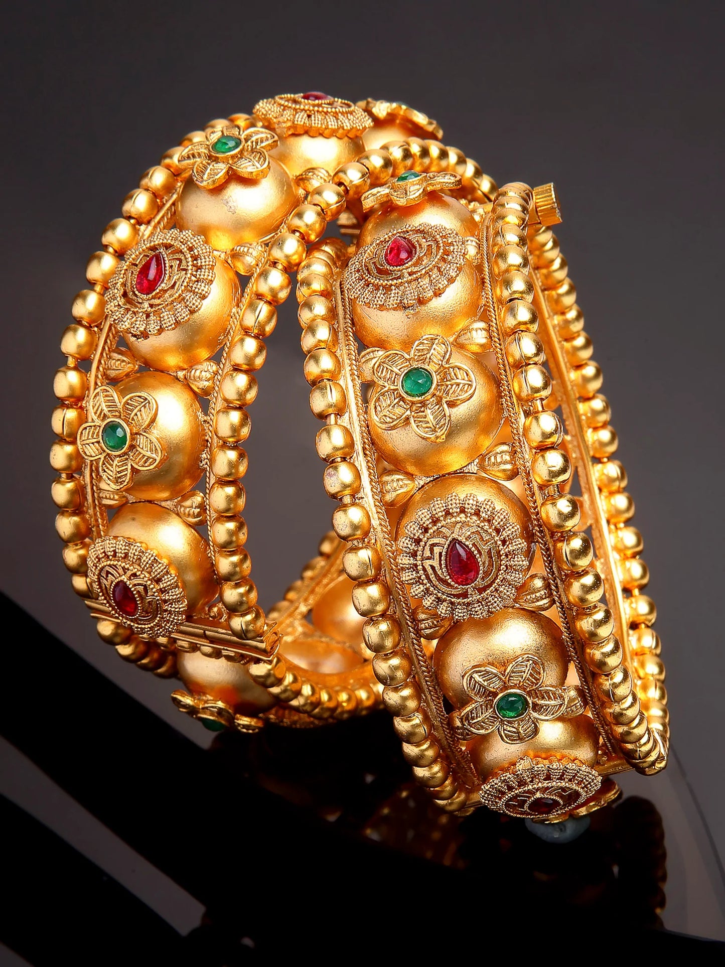 Golden Grace Bangles