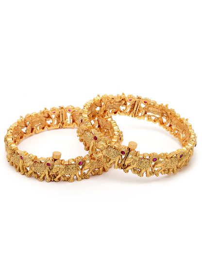 Royal & Premium Bangles for Women Gold