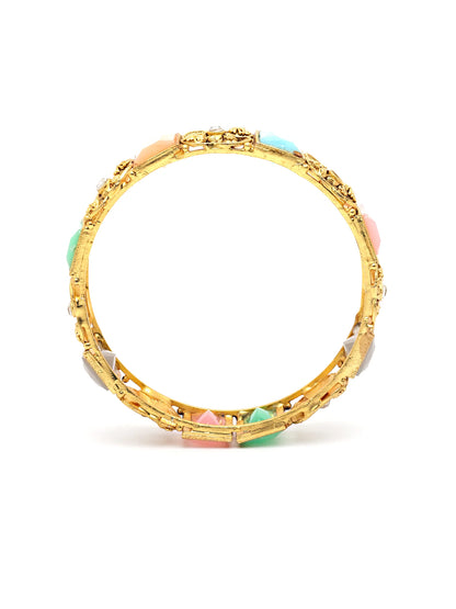 Royal & Premium Bangles for Women Gold (Multicolor)