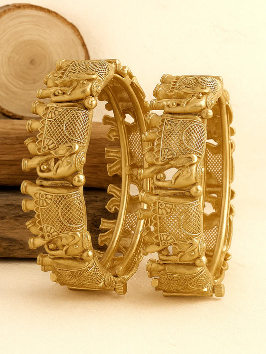 luxury & Premium Bangles for Women gold