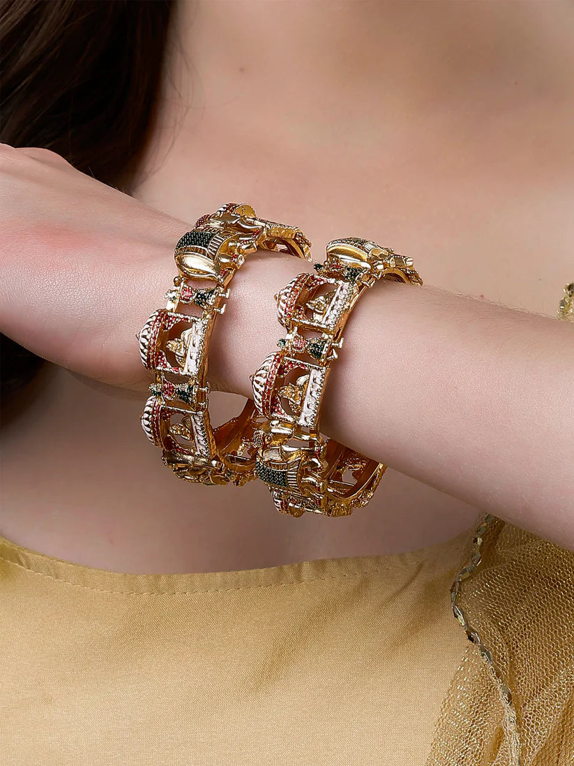 Luxury & Premium Bangles for Women gold