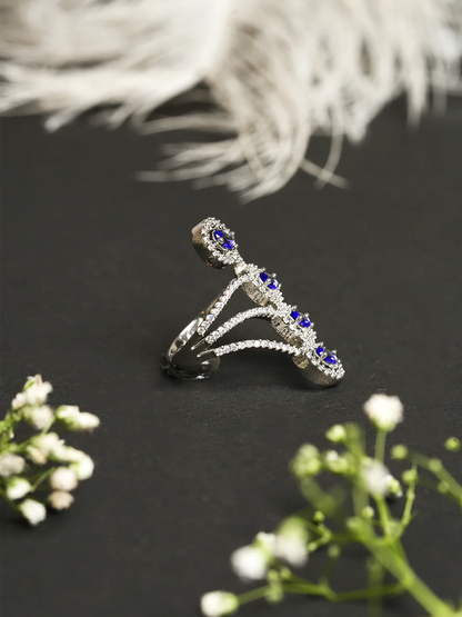 Beautiful & Premium Leaf Design Adjustable Finger Ring