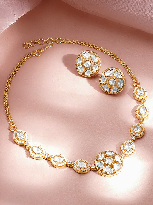Timeless Kundan Choker Necklace Set