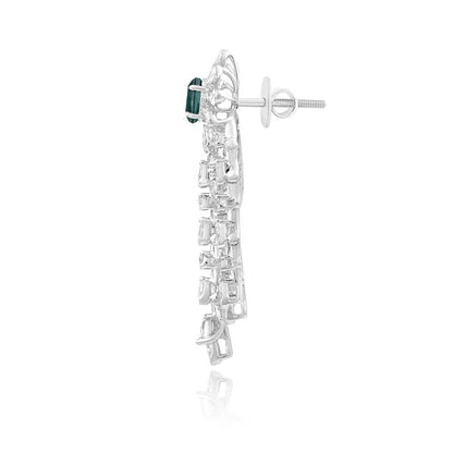 Royal & Fashionable Designer Necklace Set-Green