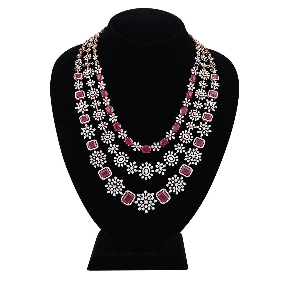 Beautiful Galactic Glamour Designer Necklace Set