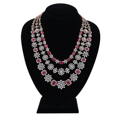 Beautiful Galactic Glamour Designer Necklace Set