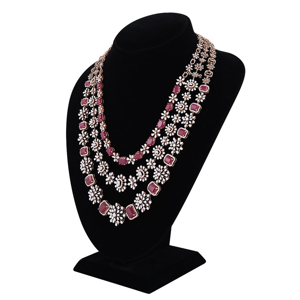 Beautiful Galactic Glamour Designer Necklace Set