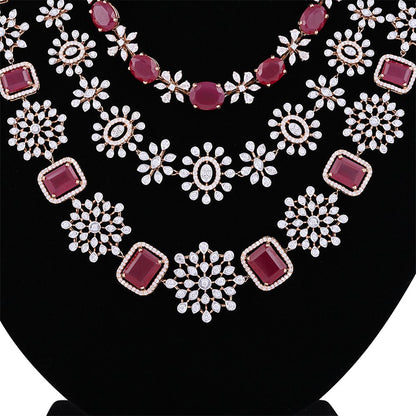 Beautiful Galactic Glamour Designer Necklace Set