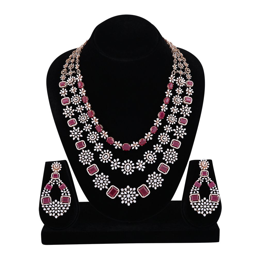 Beautiful Galactic Glamour Designer Necklace Set