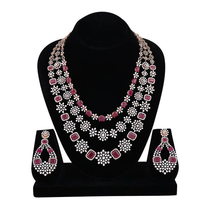 Beautiful Galactic Glamour Designer Necklace Set