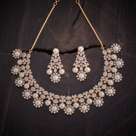 Luxury & Premium Sunflower Designer Necklace Set