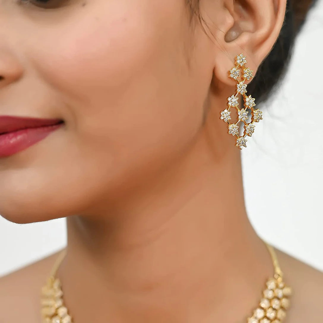 Luxury & Fashionable Ocean Drop Designer Necklace Set