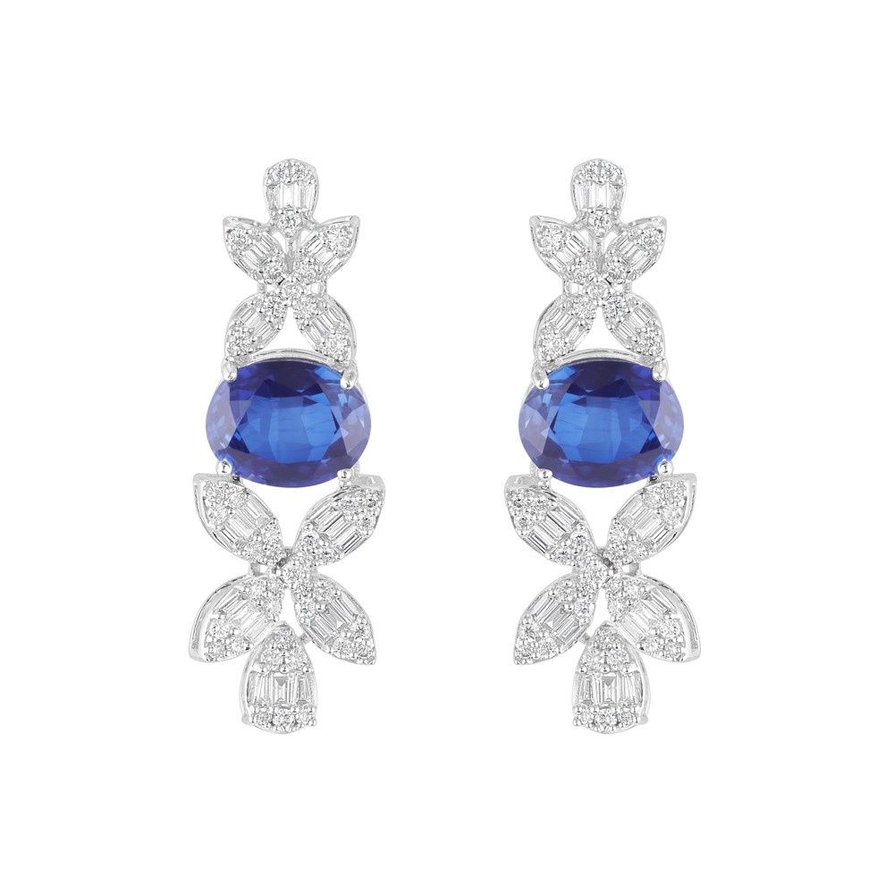 Luxury Classic Blue Zirconia Jewellery