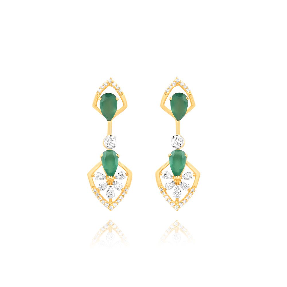 Royal Evan Green Designer Necklace Set