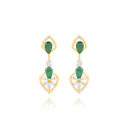 Royal Evan Green Designer Necklace Set