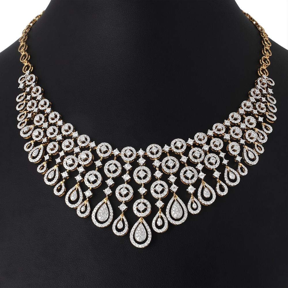 Luxury Waterdrop Designer Necklace Set