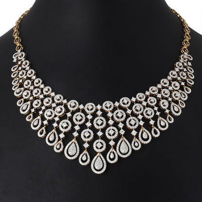 Luxury Waterdrop Designer Necklace Set