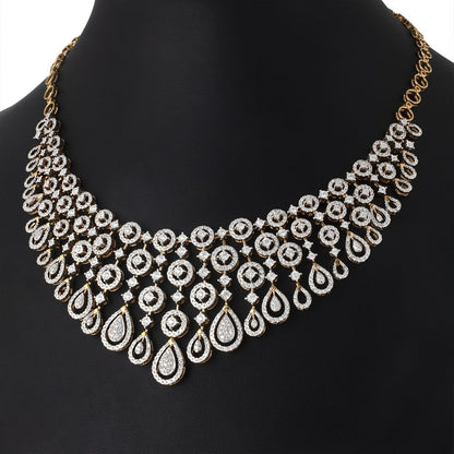 Luxury Waterdrop Designer Necklace Set