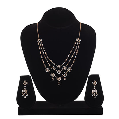 Premium & Beautiful Vintage Flower Necklace Set