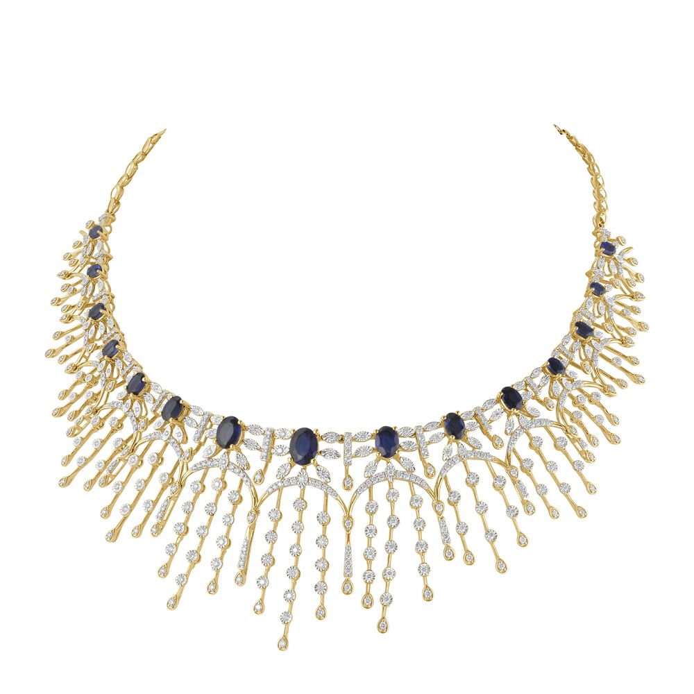 Imported F2 Black Gold Plated Jewellery Set