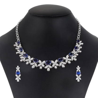 Luxury Classic Blue Zirconia Jewellery