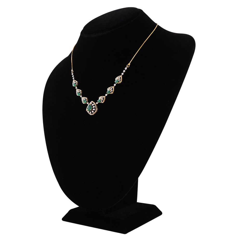 Royal Evan Green Designer Necklace Set