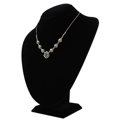 Royal Evan Green Designer Necklace Set